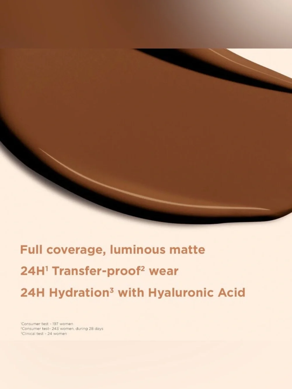 Clarins Everlasting Liquid Foundation - 119.5C Truffle Brown Shade